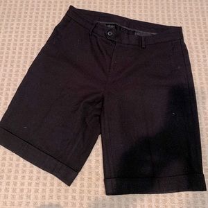 Uniqlo Black above the knee Fall shorts
